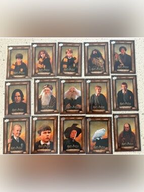 2026 Tim Hortons Harry Potter Cards UD Portraits Complete Set Brown edition